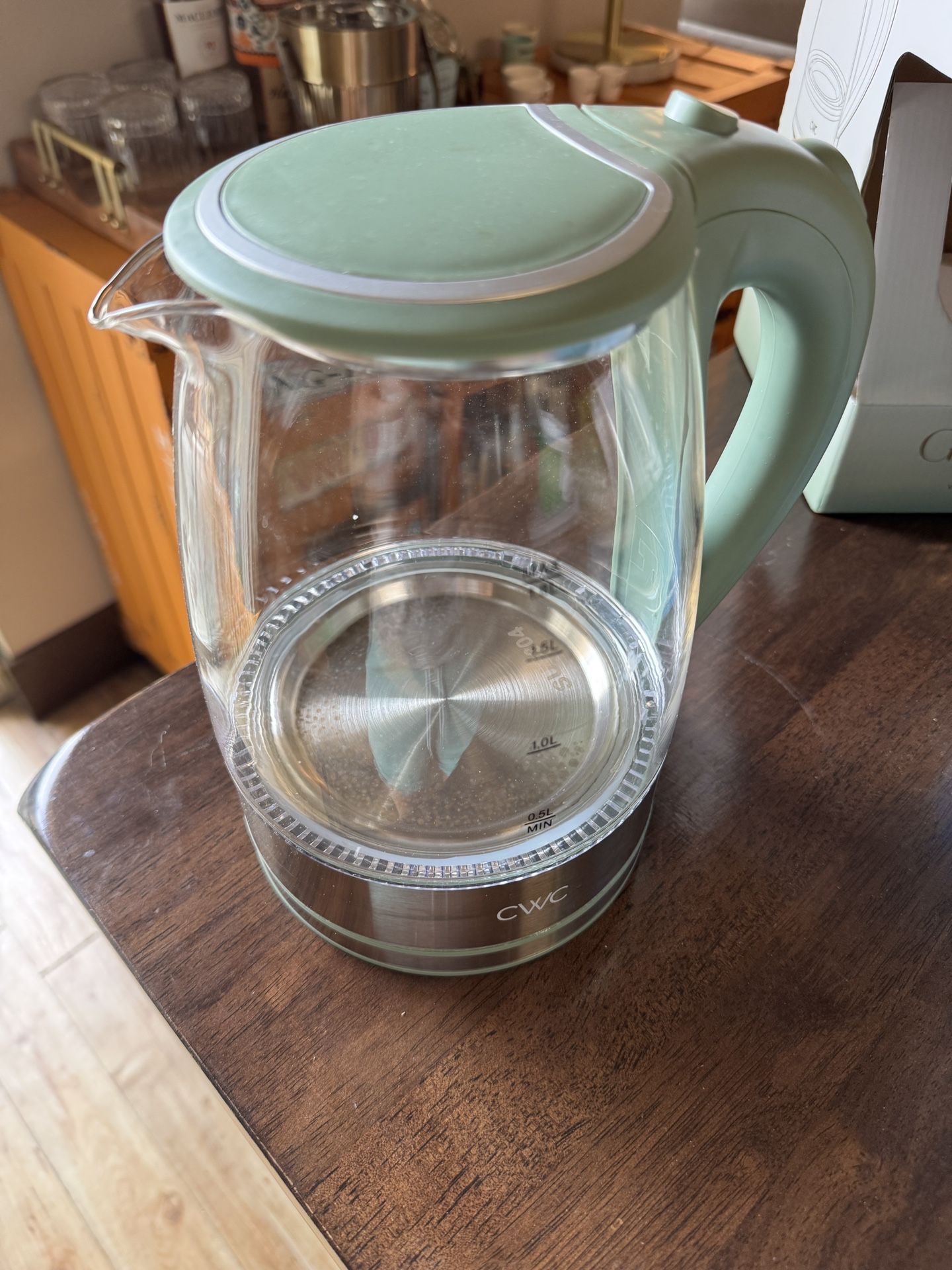 Green Water Kettle