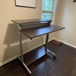 Adjustable Wooden Table