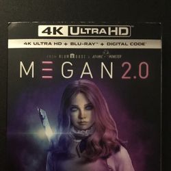 Megan 2.0 4K Ultra Hd Blu-ray Digital 