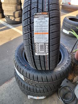 205/55/16 milestar set NEW