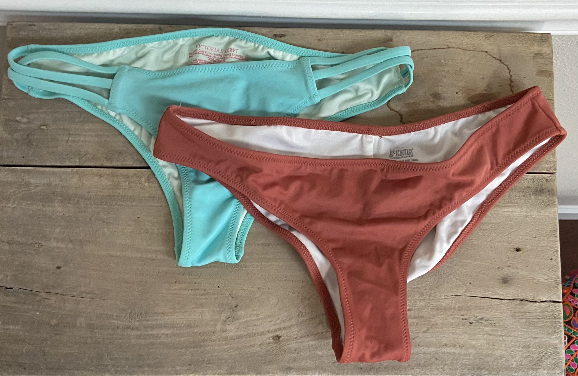 Pink Bathing Suit Bikini Bottom Size XS Just $5 For Both xox