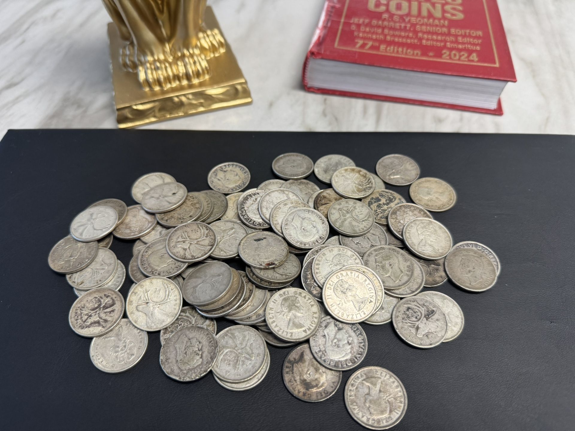80% Silver Canadian Quarters Below Melt