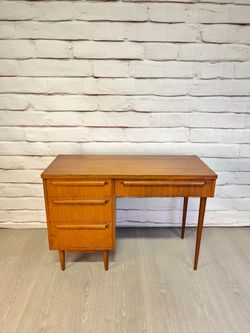 MCM Drew Teak? Wood Office Desk