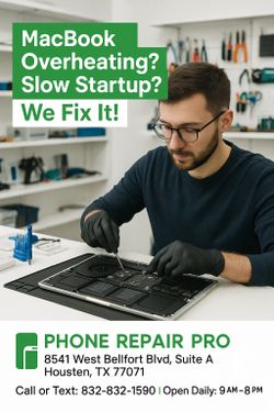 MacBook Overheating or Slow Performance? We Fix It Fast!