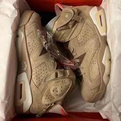 Jordan 6 TS “British Khaki” Size 9