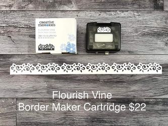 Creative Memories Flourish Vine BMC Cartridge 