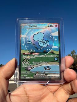 Mew EX - Paldean Fates (Bubble Mew)