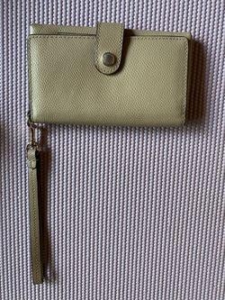 Coach Foldover Wristlet/Phone Wallet