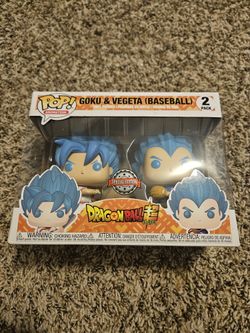 Dragon Ball Goku and Vegeta Baseball POP
