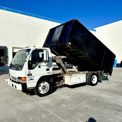 ISUZU NPR DUMP TRUCK GASOLINE V8