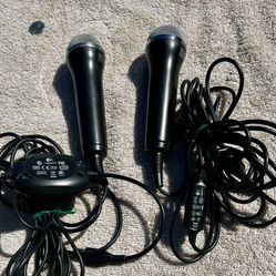 2 Logitech “Rock Band “ Microphones 