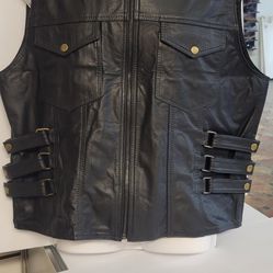 Vest 100% Leather