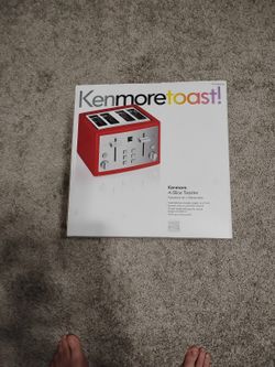 Kenmore Red 4 Slice Toaster 08 04605