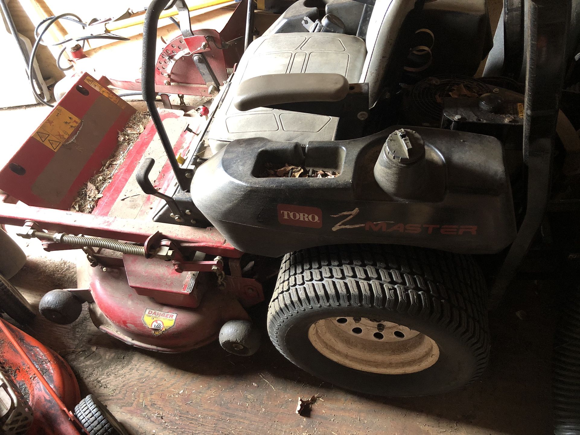 Toro   Z  Turn  Master  Mower