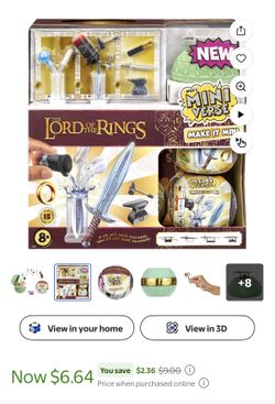 MGA's Miniverse Make It Mini 'The Lord of the Rings' Mini Novelty Collectibles, Ages 8+