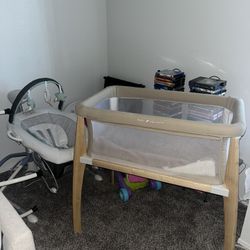 Baby Swing & Crib 