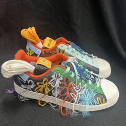 Adidas multicolor Shell Toes 