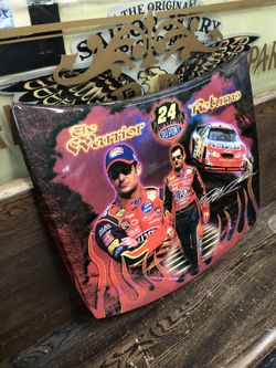 NASCAR Jeff Gordon Hood Sign