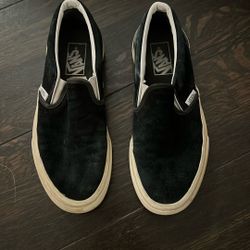 Vans black suede Great Condition