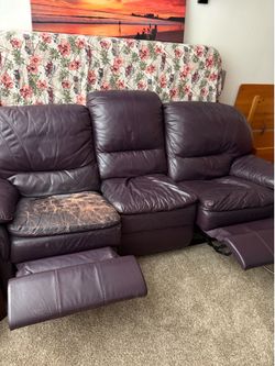 Free leather couch