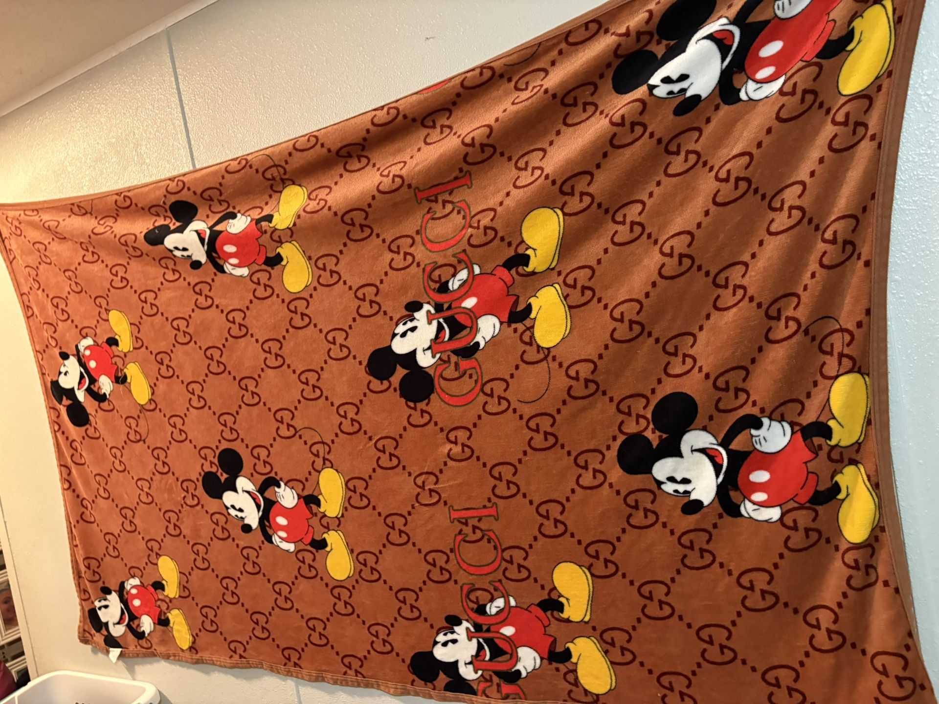 mickey mouse boutique blanket $40