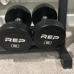 Rep Fitness Dumbbells 