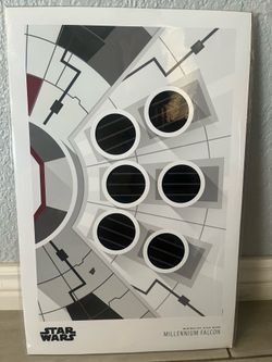 Minimalist Star Wars Millennium Falcon Print