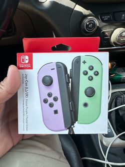 Nintendo Switch Joy-Con Pastel Purple & Green