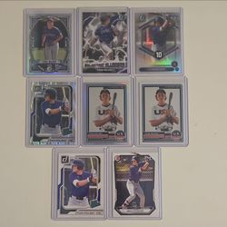 Ethan Holliday Rookie (8) card lot $40 obo