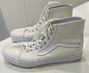 Vans White High Top Sneakers