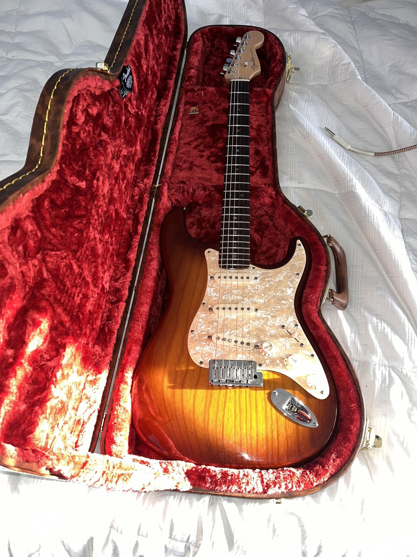 Fender American Deluxe “ash” Stratocaster 