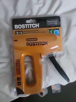 Bostitch 2-in-1 Heavy Duty Staple Gun – Brand New