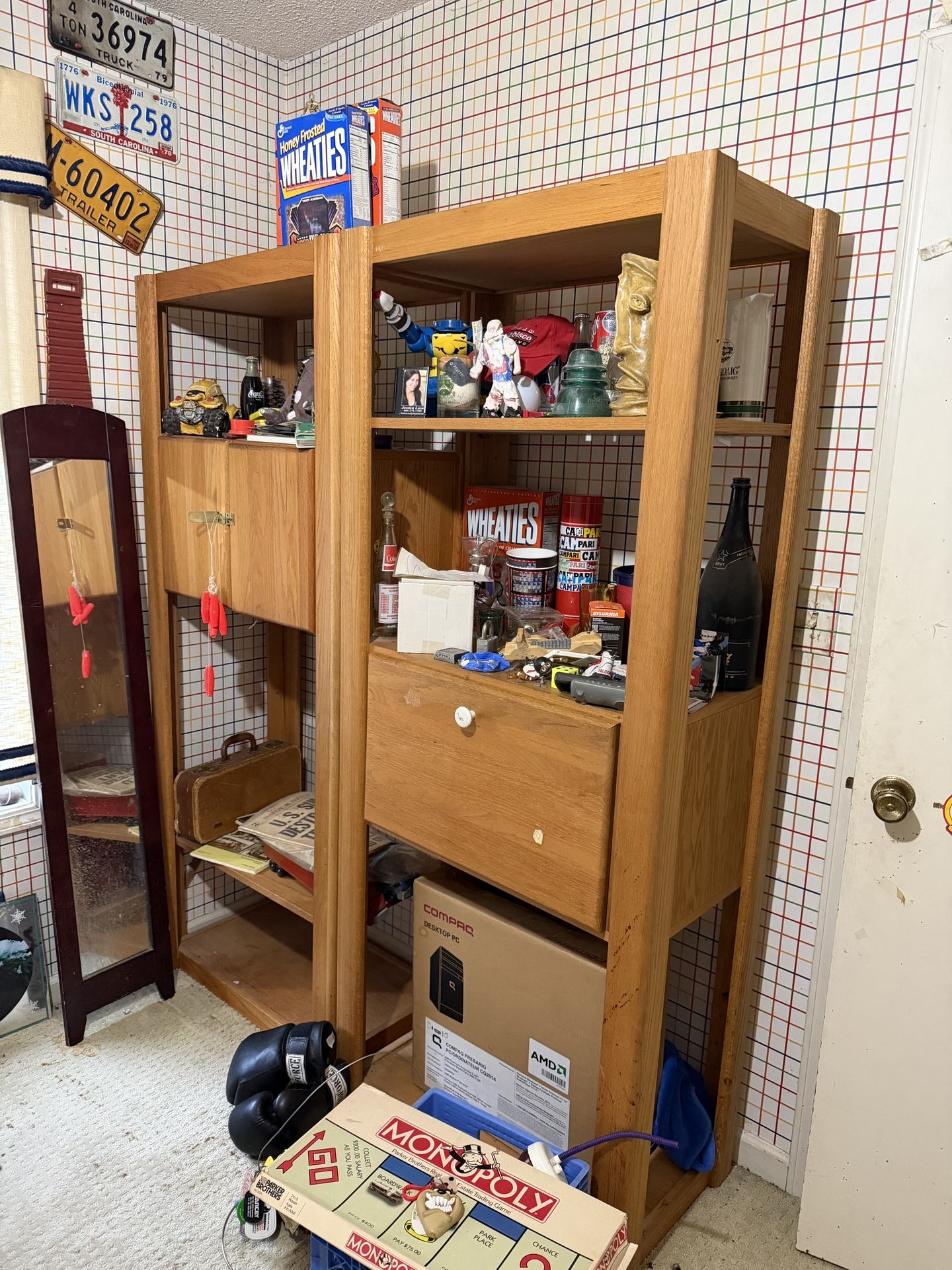 Wood Shelf Unit
