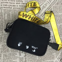 OFF-White logo crossbody bag