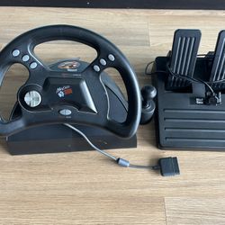 Madcatz Analog Steering Wheel and Pedals