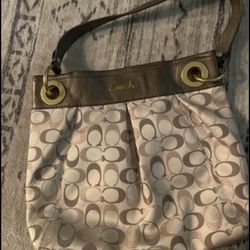 Cute Coach Bag Shimmer Threading