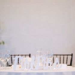 Mr & Mrs sign