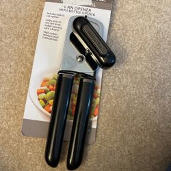 New can opener bottle opener
