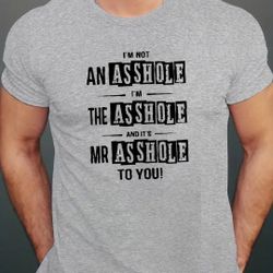 "I'M NOT AN... Men's Big & Tall T-Shirt 1XL (46)