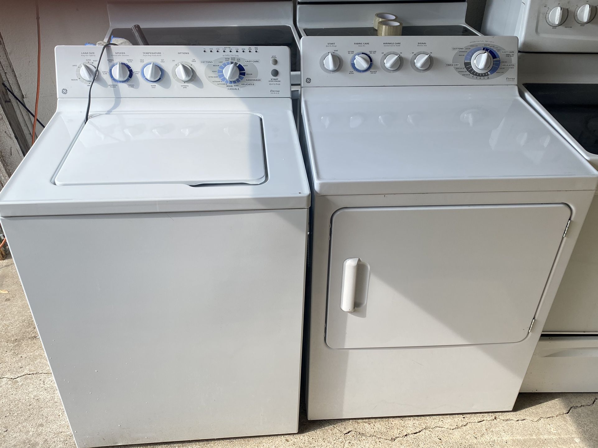 GE Washer And Dryer Set