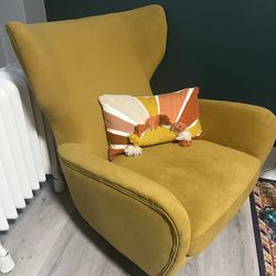 Golden Yellow Armchair 