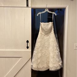 NWT Tea Length Wedding Dress