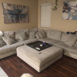 Section Couch & Ottoman