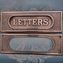 Solid Brass Antique Letter Slot