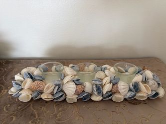 Shell Tealight Centerpiece