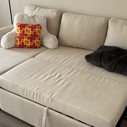 Sofa Bed 2 In 1 Pull Out Couch 