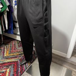 Y2K Nike Track Pants Men Medium Elite Wide Leg Baggy Joggers Sweats Therma
