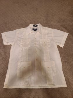 Kids Guayabera Shirt