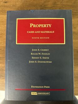 Property, Cases and Manuals 9th ed