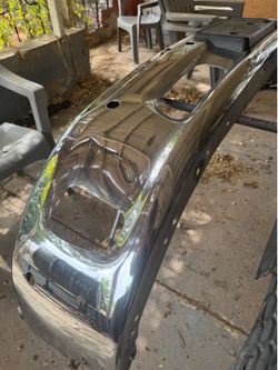 Chrome front bumper